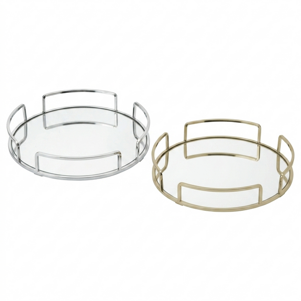 Modern Round Vanity Tray