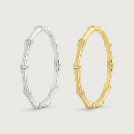 Bamboo Hinged Bangle