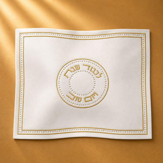 Gilded Radiance Challah Cover