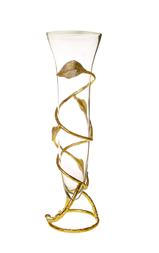 Gold Leaf Vase - Medium - Jubilee Party