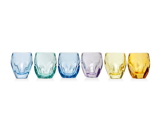 Stockholm Color Glasses - 6 pcs - Jubilee Party