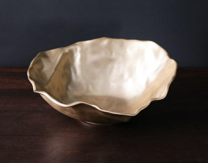 Beatriz Ball Sierra Maia Large Bowl Gold - Jubilee Party