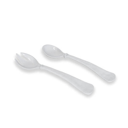 Beatriz Ball Havana Melamine Servers - White - Jubilee Party